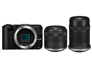 ���L���m�� / CANON EOS R50 V �_�u���Y�[���L�b�g [�u���b�N]�y�f�W�^�����J�����z�y���������z