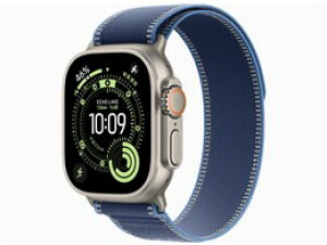 ���A�b�v�� / APPLE Apple Watch Ultra 3 GPS+Cellular���f�� 49mm MEWU4J/A [�i�`�������E�u���[/�u���C�g�u���[�g���C�����[�v M/L]�y�X�}�[�g�E�H�b�`�E�E�F�A���u���[���z�y���������z