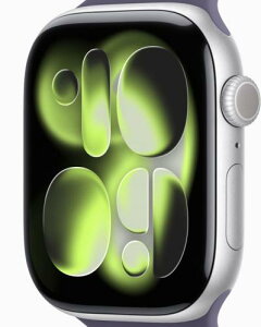 ��Apple / Apple Watch Series 11 GPS���f�� 46mm MEWC4J/A+MFFH4FE/A �V���o�[�A���~�j�E���P�[�X/�A���J�[�u���[�X�|�[�c���[�v�y���������z