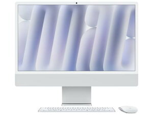���A�b�v�� / APPLE iMac 24�C���` Retina 4.5K�f�B�X�v���C���f�� M4�`�b�v 10�R�AGPU 512GB SSD 24GB������ MCR24J/A [�V���o�[]�yMac �f�X�N�g�b�v�z�y���������z