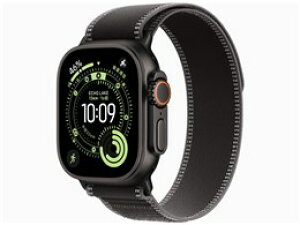 ���A�b�v�� / APPLE Apple Watch Ultra 3 GPS+Cellular���f�� 49mm MF1D4J/A [�u���b�N�E�u���b�N/�`���R�[���g���C�����[�v S/M]�y�X�}�[�g�E�H�b�`�E�E�F�A���u���[���z�y���������z