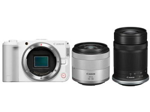 ���L���m�� / CANON EOS R50 V �_�u���Y�[���L�b�g [�z���C�g]�y�f�W�^�����J�����z�y���������z