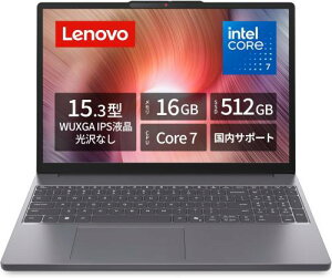 ��Lenovo / IdeaPad Slim 3 83RR00C1JP ���i�O���[ (Core 7 350/������16GB/SSD 512GB/Windows 11 Home)�y���������z