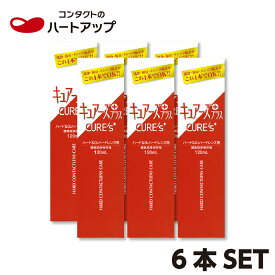 ノプト　キュアーズプラス×6本セット（　ハードコンタクト　コンタクト　洗浄液　）【送料無料】