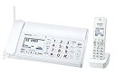 パナソニック デジタルコードレスFAX 子機1台付き 迷惑電話対策機能搭載 ホワイト KX-PD205DL-W
