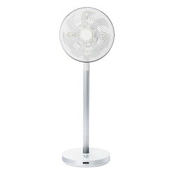 カモメファン扇風機メタルリビングファン30cmホワイトFKLR-302DWH