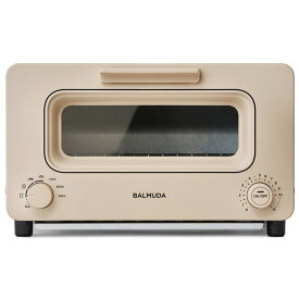 【ポイント増量中 18時〜15日迄】BALMUDA The Toaster(バルミューダ ザ トースター)　K05A-BG [ベージュ] パン トースト オーブントースター ホワイト オーブン シンプル 家電 キッチン家電 調理 新生活
