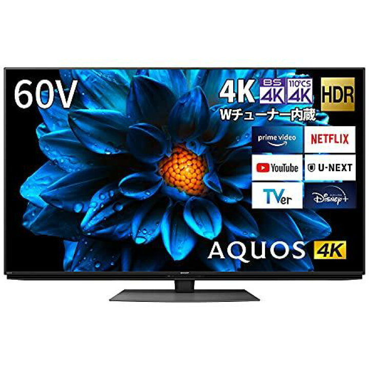 楽天市場】SHARP シャープ AQUOS 4T-C60DN1 60V型 液晶テレビ 4K 