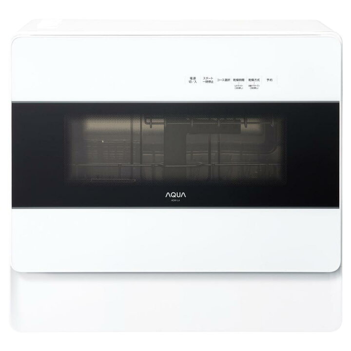 楽天市場】AQUA アクア ADW-L4(W) ホワイト 食器洗い乾燥機 5人用 食洗 