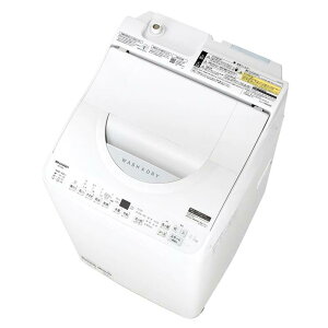 �V���[�v ����@ �����@ ����6.5kg ����3.5kg �c�^ ��J�� ���Ȃ��� �c�^���󊣑��@ ES-TX6J-W �z���C�g�n SHARP