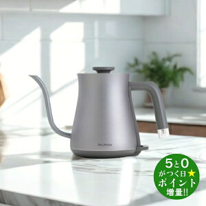 �o���~���[�_ �P�g�� 0.6L �d�C�P�g�� �R���p�N�g BALMUDA The Pot KPT01JP-SV �V���o�[ BALMUDA�y�]���s�z