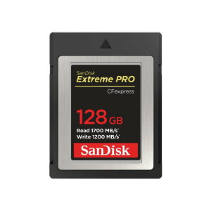 �T���f�B�X�N CFexpress TypeB �J�[�h 128GB �G�N�g���[�� �v�� SDCFE-128G-JN4NN SanDisk�y�]���s�z