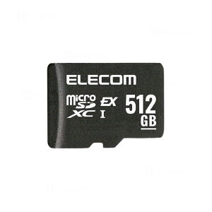 �G���R�� microSD�J�[�h Express 512GB Nintendo Switch2�Ή� MF-MSE512GU13R ELECOM�y�]���s�z