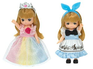 タカラトミー リカちゃん Lw 22 ミキちゃんマキちゃんドレスセット にじいろプリンセス メルヘンワンピ 着せ替え人形 価格比較 価格 Com