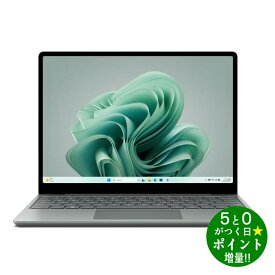 【5/1～5/6★毎日ポイント3倍】Microsoft マイクロソフト XK1-00010 セージ Surface Laptop Go 3 12.4型 Core i5/8GB/256GB/Office
