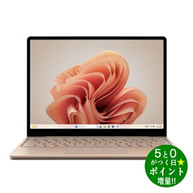 【5/1～5/6★毎日ポイント3倍】Microsoft マイクロソフト XK1-00015 サンドストーン Surface Laptop Go 3 12.4型 Core i5/8GB/256GB/Office
