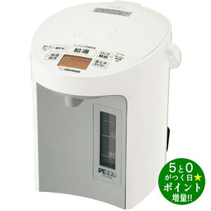 ���ő�3000�~CP�{P3�{�I�I12/20��ZOJIRUSHI �ۈ� CV-GV22-WA �z���C�g �d�C�|�b�g 2.2L �}�C�R�����Ƃ�VE�d�C�܂ق��т� �D�����y�]���s�z