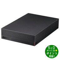 ◆最大3000円CP＋P3倍！！4/20◆BUFFALO バッファロー HD-EDS4U3-BE ブラック 外付けHDD 4TB【転送不可】