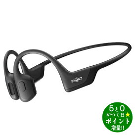 【4/20限定★P最大6倍+最大5000円OFFクーポン】SHOKZ 骨伝導イヤホン OPENRUN PRO BLACK　新生活