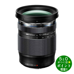 OM SYSTEM �I�[�G���V�X�e�� M.ZUIKO DIGITAL ED 12-200mm F3.5-6.3 �Y�[�������Y �}�C�N���t�H�[�T�[�Y�y�]���s�z
