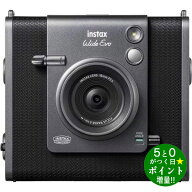富士フイルム チェキ ハイブリッド インスタントカメラ instax WIDE Evo ブラック FUJIFILM【転送不可】