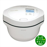 ◆最大3000円CP＋P3倍！！9/15◆SHARP シャープ KN-HW16H-W プレミアムホワイト 水なし自動調理鍋 1.6L …