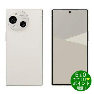 V[v AQUOS X}[gtH SIMt[ 12GB/512GB SH-M31B-W JV~zCg SHARPy]sz