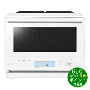 �V���[�v �I�[�u�������W 30L �X�`�[�� �ߔM�����C�I�[�u�������W PLAINLY RE-WF306-W �z���C�g SHARP�y�]���s�z