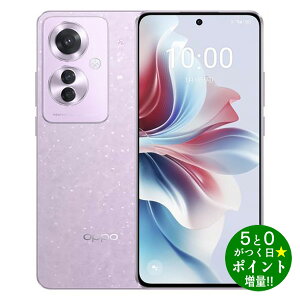 Ib| X}[gtH SIMt[ 8GB/128GB OPPO Reno11 A CPH2603PL R[p[v OPPOy]sz