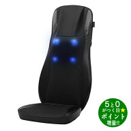 ドクターエア マッサージ 首 肩 背中 腰 3Dマッサージシート プレミアム2 MS-07BK ブラック DOCTORAIR【…