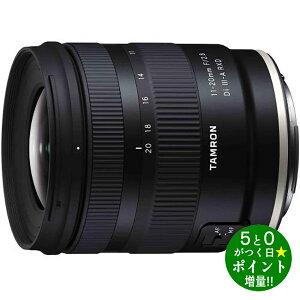 ���V�t�|�C���g���ʍՁIDshopone����1/1�`1/5���^������ �Y�[�������Y �L���m��RF�}�E���g�p 11-20mm F/2.8 Di III-A RXD�iModel B060R) TAMRON�y�]���s�z