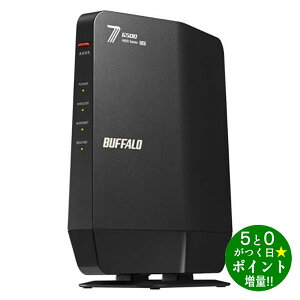 obt@[ Wi-Fi [^[ LAN fAoh 5764+688Mbps WSR6500BE6P-BK ubN BUFFALOy]sz