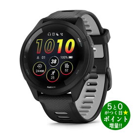 ◆最大3000円CP＋P3倍！！1/25◆ガーミン スマートウォッチ GPS ランニング Forerunner 265 Music Black 010-02810-40 ブラック GARMIN【転送不可】