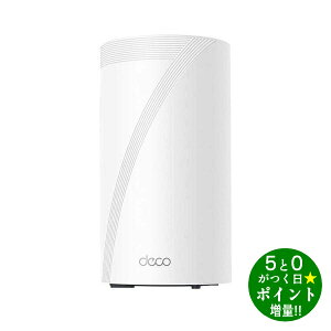 ���ő�3000�~CP�{P3�{�I�I6/20���e�B�[�s�[�����N Wi-Fi ����LAN���[�^�[ �g���C�o���h���b�V��Wi-Fi 7���j�b�g Deco BE85(1�p�b�N) TP-LINK�y�]���s�z