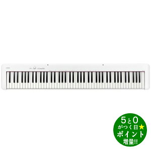 �J�V�I �d�q�s�A�m 88���� 2�d������ �X�����{�f�B ���R�ȉ��F�ω� CDP-S110WE �z���C�g CASIO�y�]���s�z