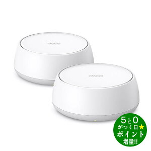 ���ő�3000�~CP�{P3�{�I�I9/5���e�B�[�s�[�����N �f���A���o���h���b�V��Wi-Fi 7�V�X�e�� �ő�3.6Gbps Deco BE25(2�p�b�N) TP-Link�y�]���s�z
