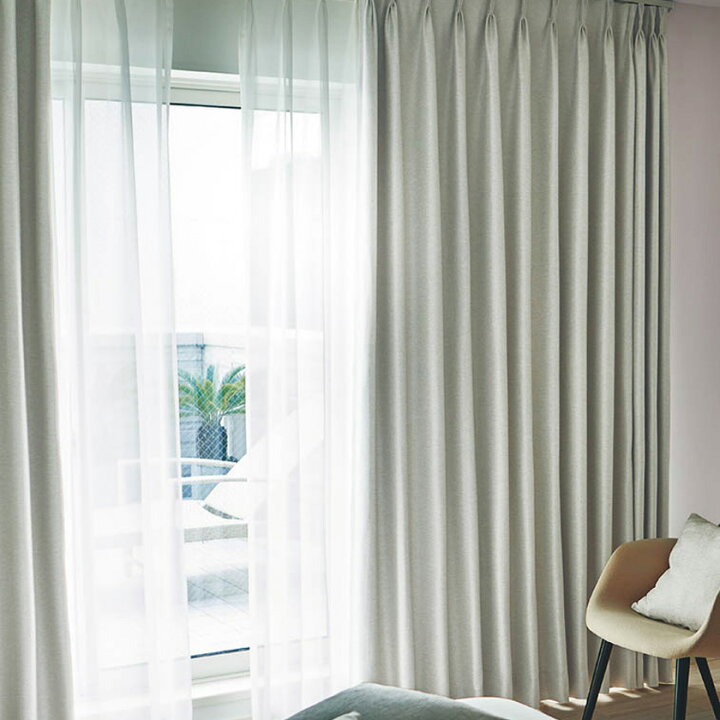 楽天市場 川島織物セルコン カーテン Felta フェルタ スタンダード縫製 下部3ッ巻仕様 1 5倍ヒダ片開き 幅561 652 高さ281 300cm Feltaシリーズ Ft65 65 インテリアクラブ