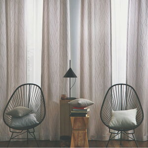 川島織物セルコン オーダーカーテン FELTA(フェルタ)▼ソフトウェーブ縫製(形態安定加工) 下部3ッ巻(100mm) オーバーサイズ対応(広幅) ドレープ(厚地)カーテン 約1.5倍ヒダ 両開き▼FT7151〜7153 防