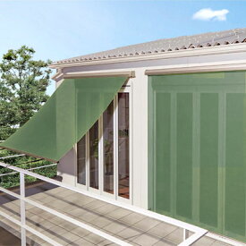 外付けロールスクリーン オーニング▼ソヨカ▼ニチベイ【製品幅161〜200×製品高さ161〜200cm】日よけ パラソル オーダー ファリーナがオーダーサイズになってよりお求め安く!本島★北海道本島・沖縄本島も送料無料(離島・へき地 見積り)