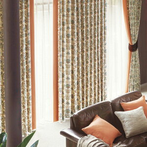 �T���Q�c���X�g�����O�X �I�[�_�[�J�[�e�� SS�d�l(�X�^���_�[�h) ��2�{�q�_(�{�D��) ��:�ܕԂ���SC7011 �h���[�v Maison Bijoux Edition naturelle�y�J�[�e����1940�`2580×�J�������@1210�`1400mm�z