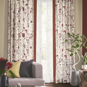 �T���Q�c���X�g�����O�X �I�[�_�[�J�[�e�� SS�d�l(�X�^���_�[�h) ��1.5�{�q�_(�{�D��) ��:�ܕԂ���SC7446 �h���[�v MORRIS CHRONICLES MARY ISOBEL(DRAPE)�y�J�[�e����5980�`6820×�J�������@1610�`1800mm�z