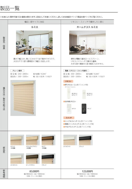 楽天市場】調光ロールスクリーン サイズオーダー タチカワブラインド 