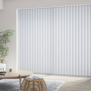 タテ型ブラインド タチカワブラインド▼ラインドレープ<レールジョイント仕様> 100mm幅スラット バトン+コード操作▼無地 マカロンラテ LD-7211〜7234【製品幅3205〜3600×製品高さ2210〜2600mm】