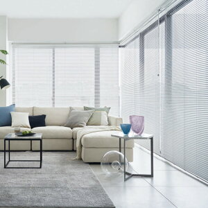 ヨコ型アルミブラインド▼パーフェクトシルキー▼タチカワブラインド ワンポール操作、ポール操作ベーシックカラースラット T-5005〜5567【製品幅1805〜2000×製品高さ810〜1000mm】