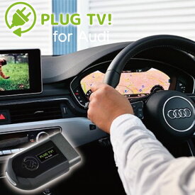 CodeTech コードテック テレビキャンセラー TVキャンセラー AUDI アウディ PLUG TV! for Volkswagen テレキャン カーアクセサリー PL3-TV-A001 PLUG CONCEPT！