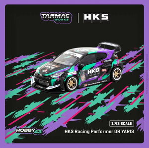 Tarmac Works ^[}bN[NX HKS Racing Performer GR YARIS 1/43 ~jJ[ T43-025-HKS
