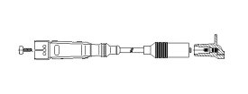 フォルクスワーゲン プラグコード BREMI製 N10050205 110/60