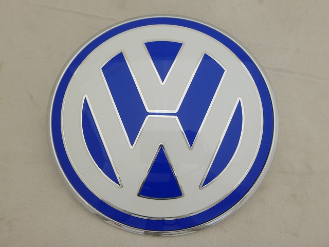 Volkswagen NEW Beetleエンブレム（ブルー／ホワイト）純正フロントフード用1C085361739A