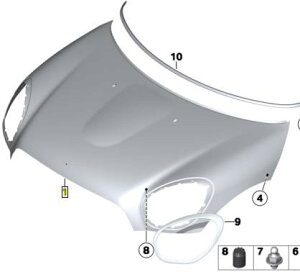 BMW MINI ~j  tgt[h R60 R61 ԍ:41009805935