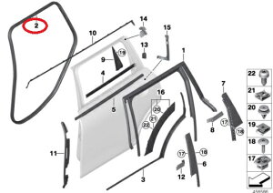 BMW MINI(r[G_u[ ~j) RhAEFU[Xgbv {fB i Vi F54 51727344161